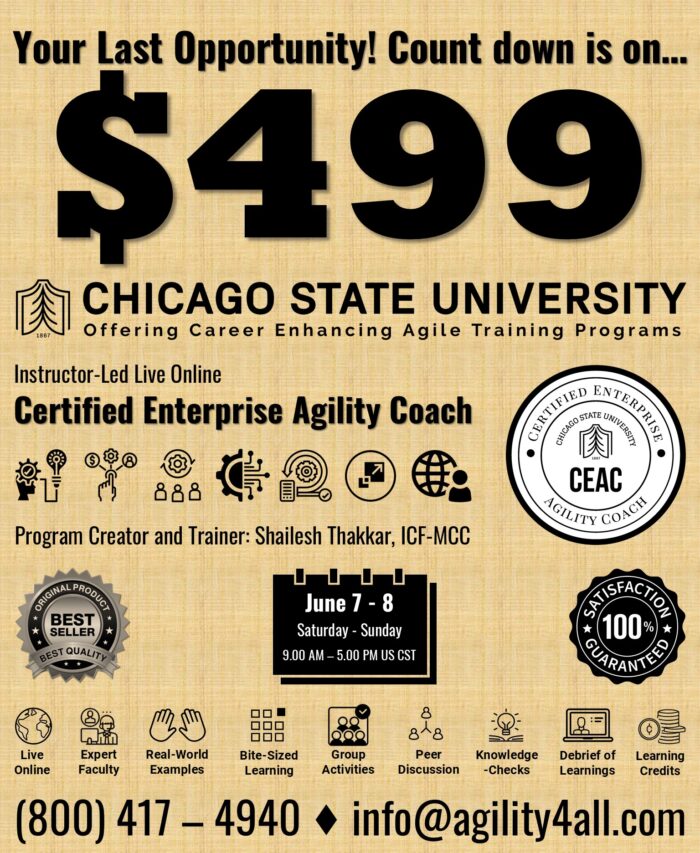 Certified Enterprise Agility Coach (CEAC) - International